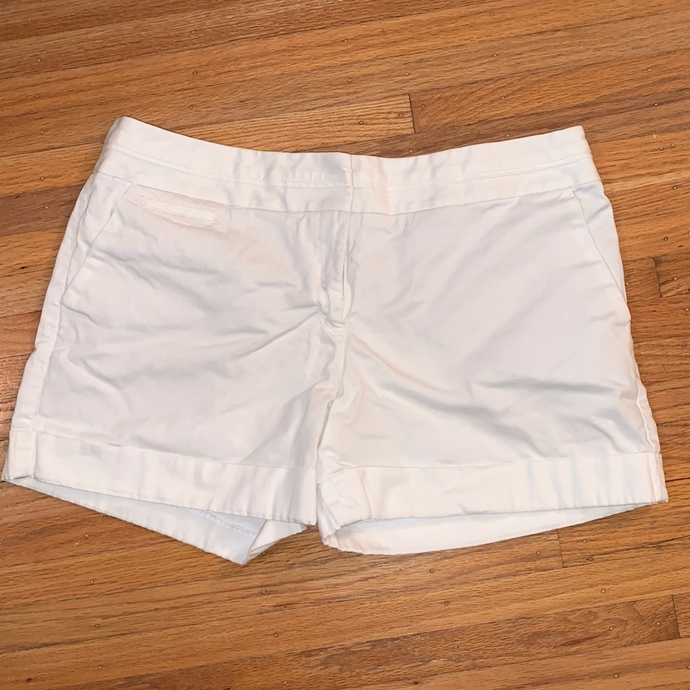 Express White Dress Shorts